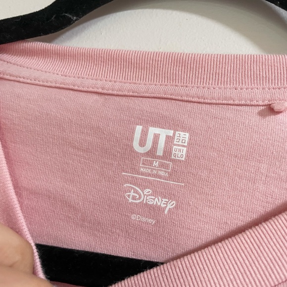 Uniqlo x Disney Pink Hawaii Minnie Short Sleeve Sz M - Picture 3 of 3